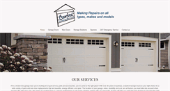 Desktop Screenshot of crawfordgaragedoor.com